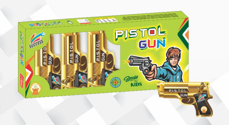 *Pistol Gun - Sizziling Star Gun Fountain